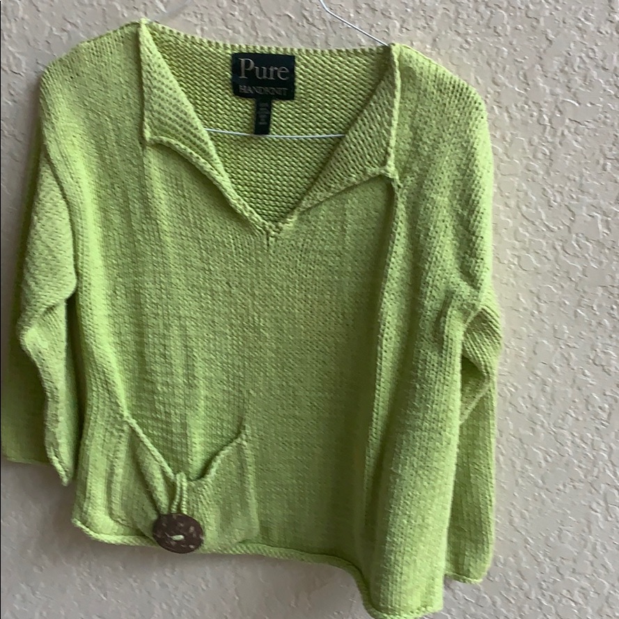 Lime Green Sweater